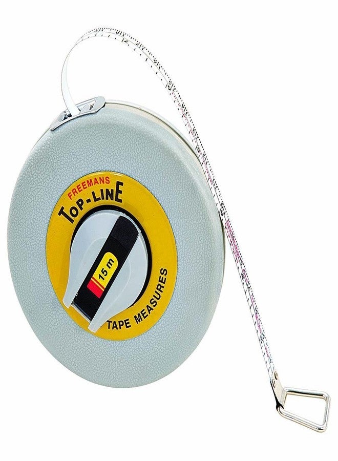 Freemans Topline - Professional Steel - Measuring Tape 15 Meter X 9.5 Mm